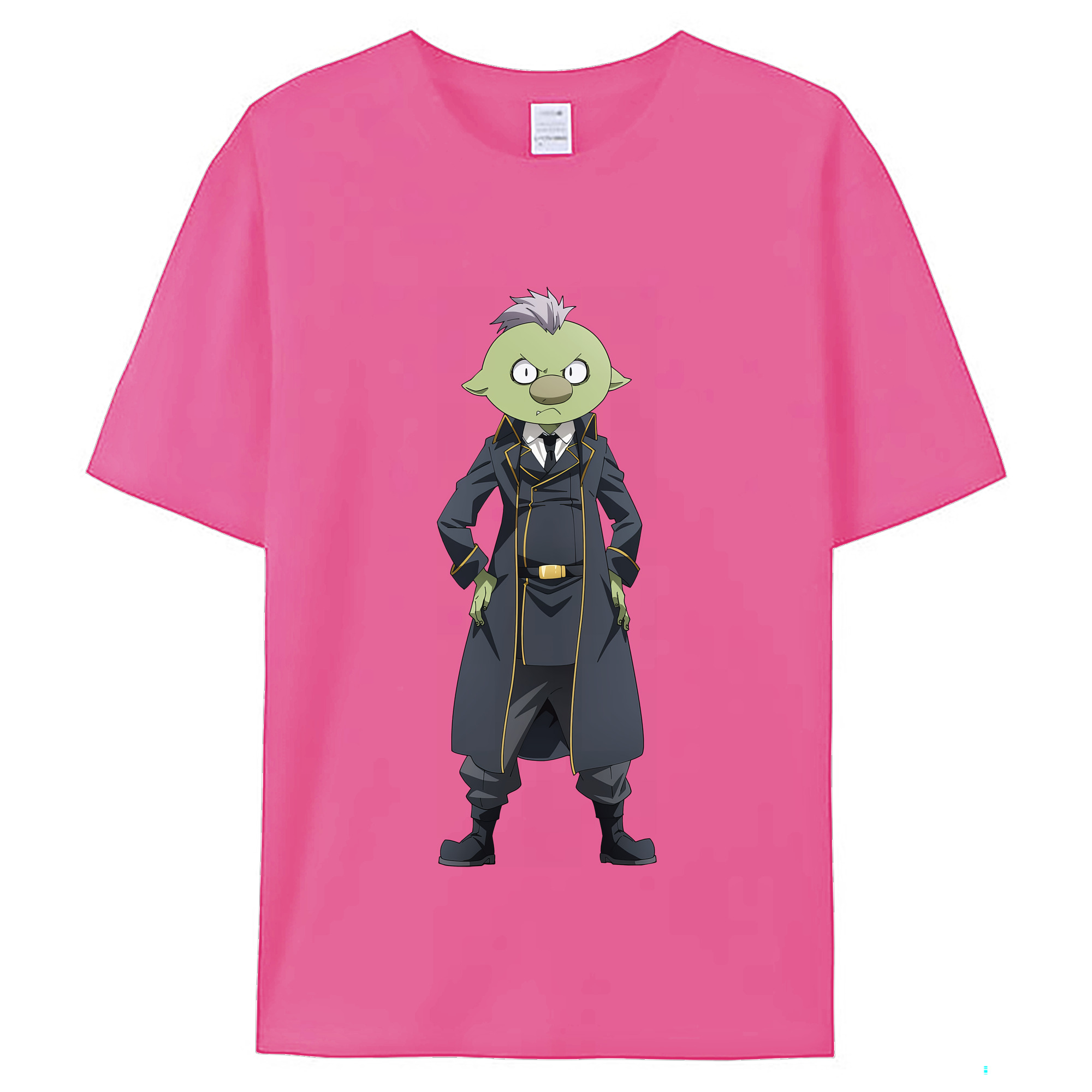 （画像用） 転スラ Regarding Reincarnated to Slime レディースカジュアルプリントTシャツ（綿100％）